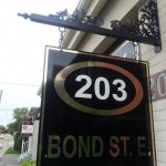 Hanging Reflective Sign