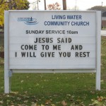 Changeable Backlit Message Board