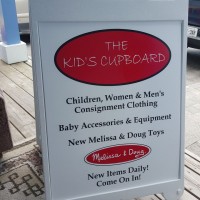 Catchy Sandwich Board does the trick to attract customers!